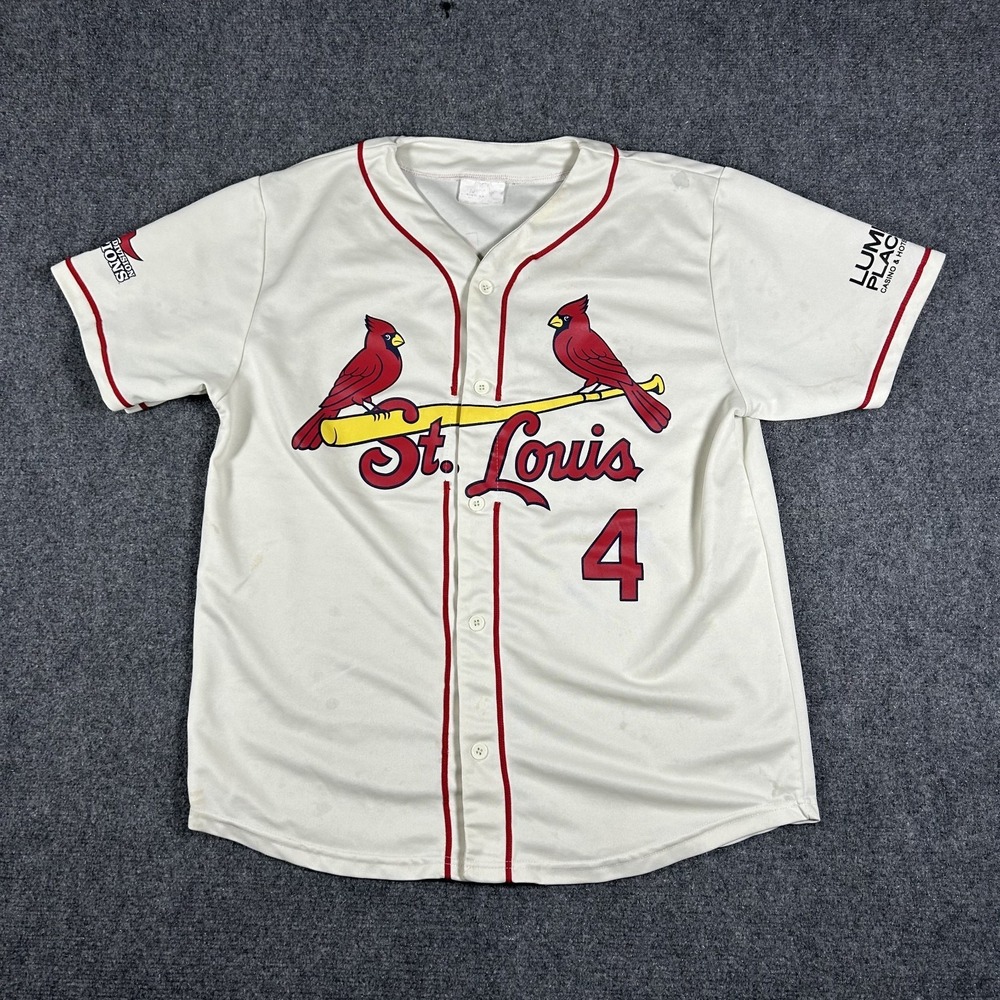 St. Louis Cardinals Yadier Molina #4 2013 Promo Jersey Match Up Men's XL  #2497